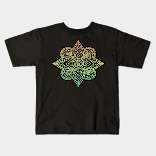 Mandala art drawing for gift Kids T-Shirt